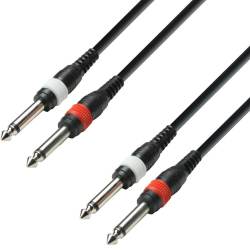 CABLE 2PLUG 1/4M A 2PLUG...