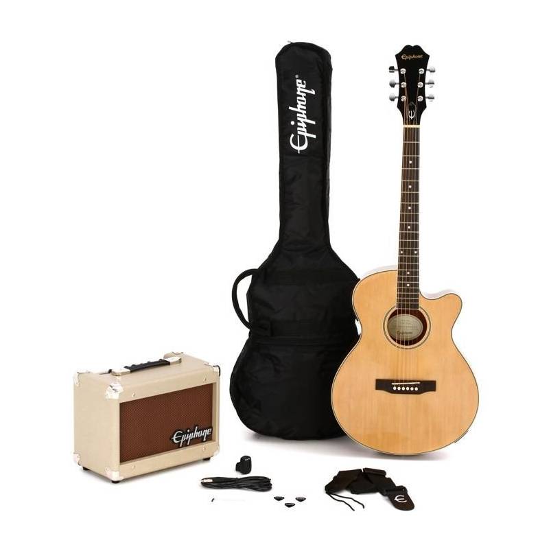 GUITARRA ELECTROACUSTICA EPIPHONE PR 4E COMBO GUITARRA ELECTROACUSTICA EPIPHONE PR 4E COMBO