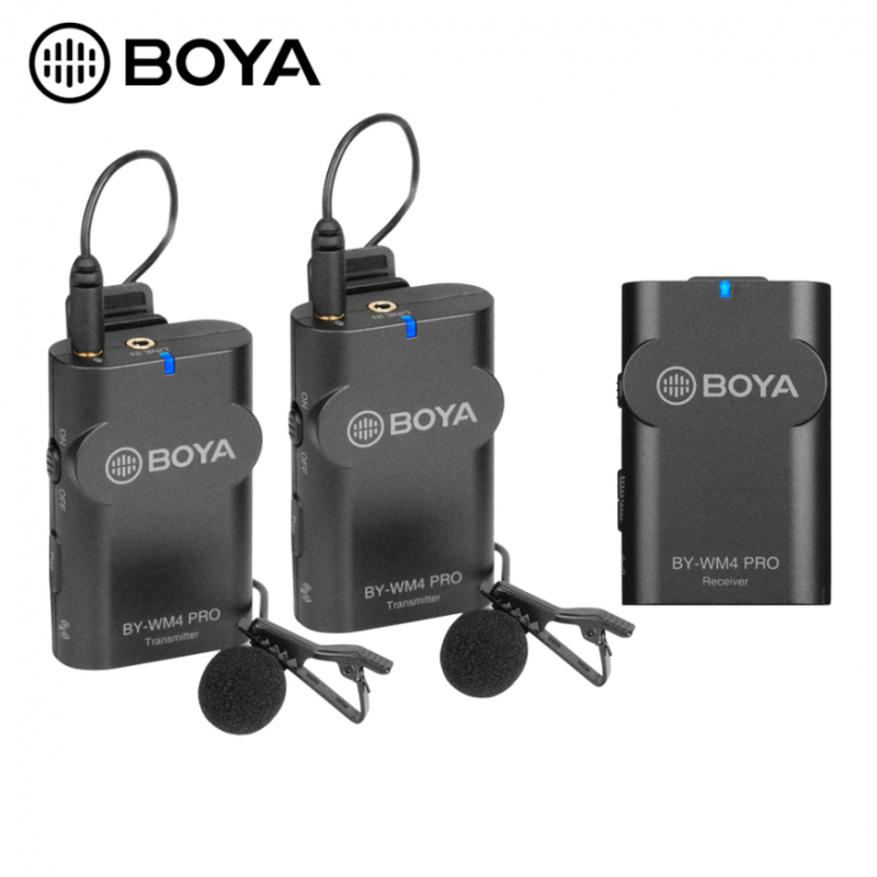 Micrófonos Con Solapa Inalámbrica Boya By-v2 – Foto accesorios