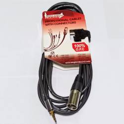 CABLE PLUG 3.5ST A PLUG XLR...