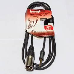 CABLE PLUG 3.5ST A PLUG XLR...