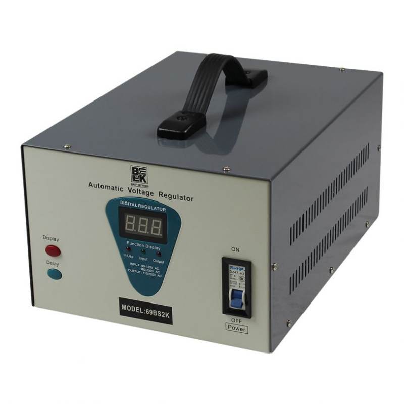 Regulador de voltaje N.A. 2000W con conexiones tipo bornera - Guatemala