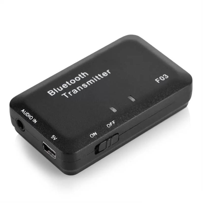 Receptor De Audio Inalámbrico Bluetooth Recargable Con Conector