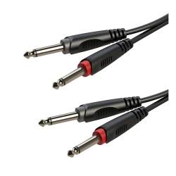 CABLE 2PLUG 1/4M A 2PLUG...