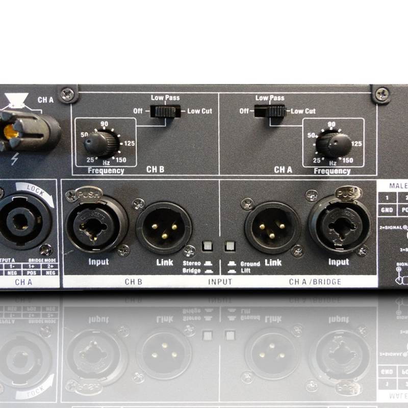 POTENCIA LD SYSTEMS LDDP2400X 2x1200W 2 OHM