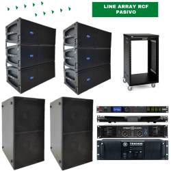 KIT LINE ARRAY RCF PASIVO