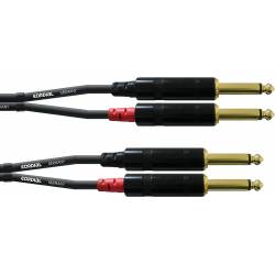 CABLE 2PLUG 1/4M A 2PLUG...