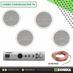 COMBO SONORIZACION  T8 BOSE