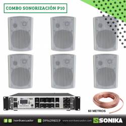 COMBO SONORIZACION  P10