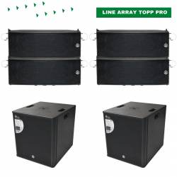 KIT LINE ARRAY TOPP PRO FLX5