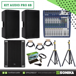 KIT AUDIO PRO  8B