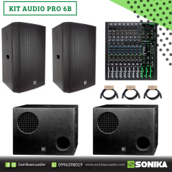 KIT AUDIO PRO  6B