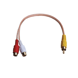 CABLE 2 JACK RCA A 1 PLUG...