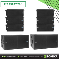 KIT LINE ARRAY T8-1 / 4 VIAS