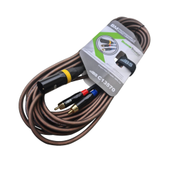 CABLE PLUG XLR A 2 RCA 8...