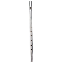 FLAUTIN METALICO NIQUELADO