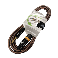 CABLE JACK XLR A PLUG 1/4 3...