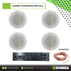 COMBO SONORIZACION   AA4