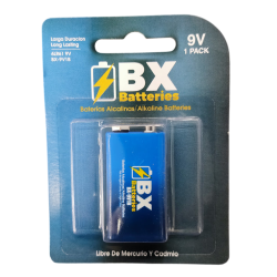 BATERIA 9V BX 9V1B / ALKALINA