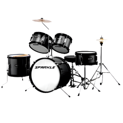 BATERIA JUNIOR SPARKLE 5PZS...