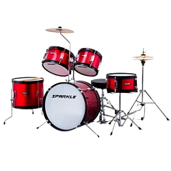 BATERIA JUNIOR SPARKLE 5PZS...
