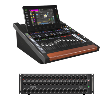 Midas Wing Rack CONSOLA DIGITAL BEHRINGER WING COMPACT + AUDIO RACK MIDAS DL32UL