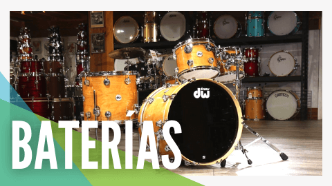 baterias acústicas y eléctricas