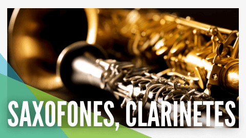 saxofones y clarinetes